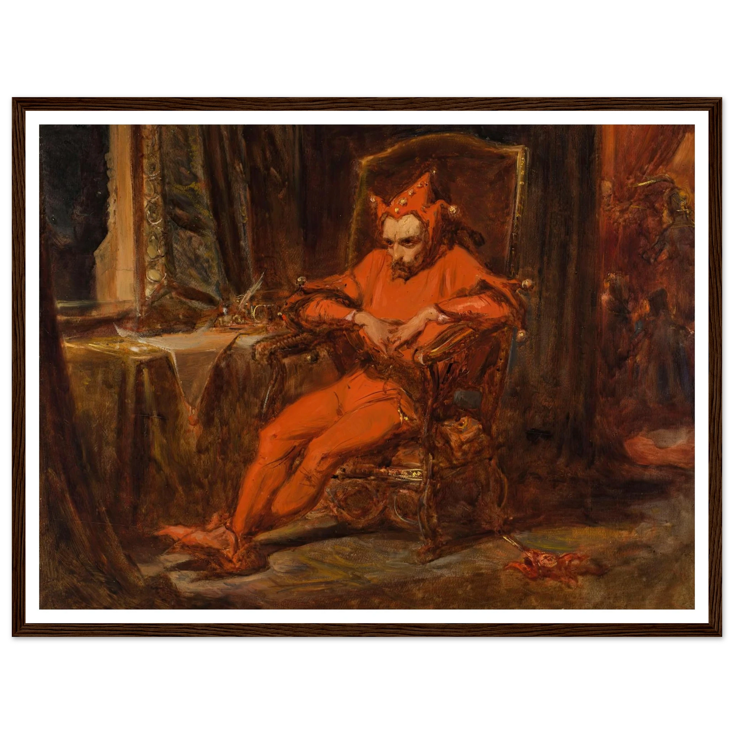 Sketch for “Stańczyk” (1861) Art Print | Jan Matejko-Quipham Collections
