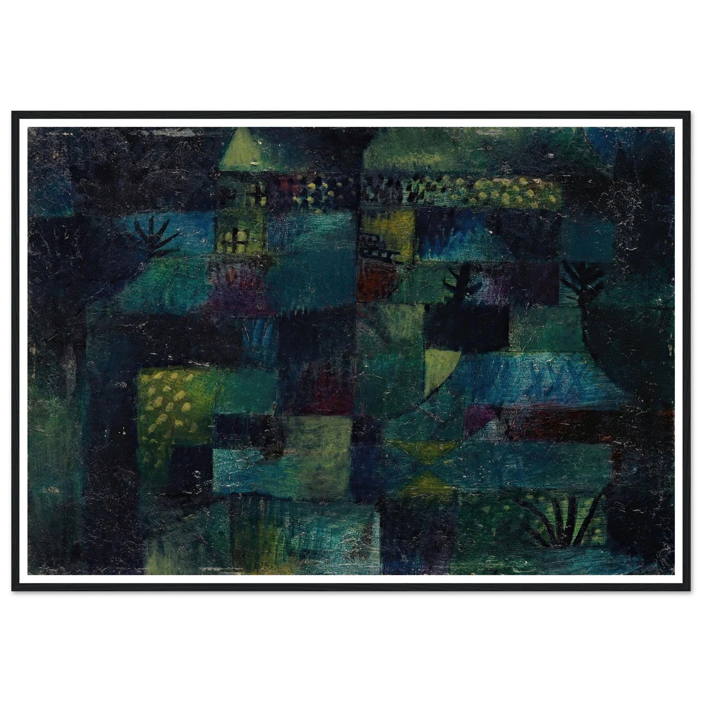 Terraced garden (1920) Art Print | Paul Klee-Quipham Collections