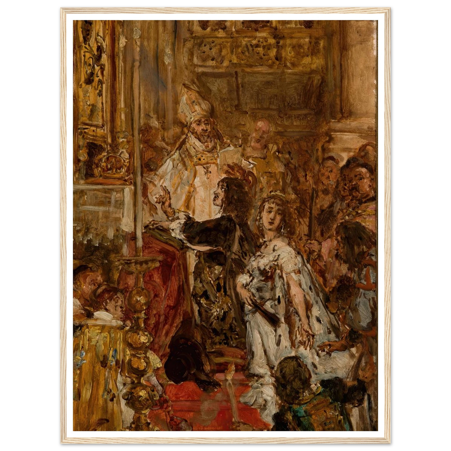 Śluby Jana Kazimierza (1889) Art Print | Jan Matejko-Quipham Collections
