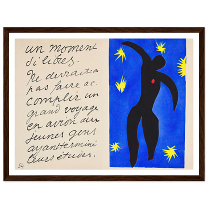 Icarus (1947) Art Print | Henri Matisse-Quipham Collections
