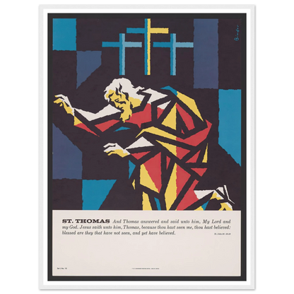 St. Thomas (1962) Art Print | Joseph Binder-Quipham Collections
