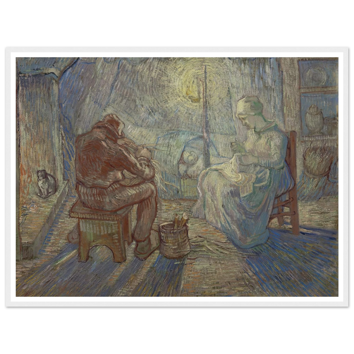 Night (After Millet) Art Print | Vincent van Gogh-Quipham Collections