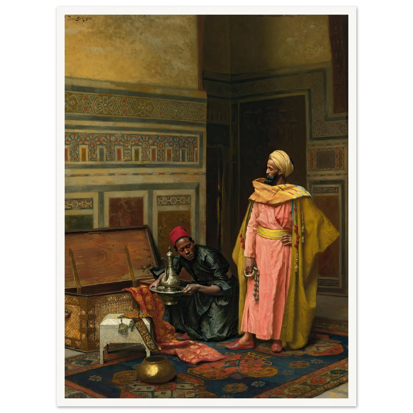 The Treasure Chest (1920) Art Print | Ludwig Deutsch-Quipham Collections