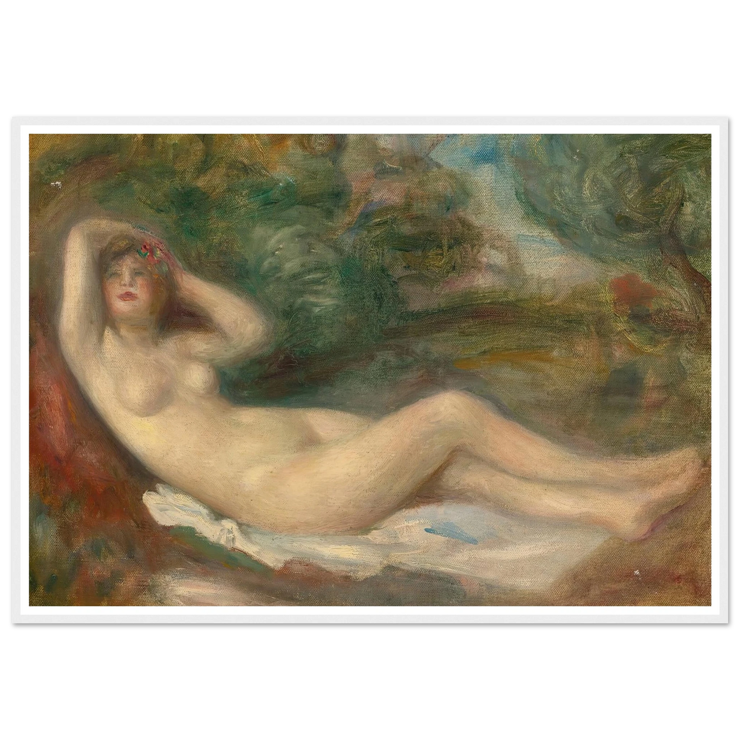 Étude De Nu (circa 1882) Art Print | Pierre Auguste Renoir-Quipham Collections