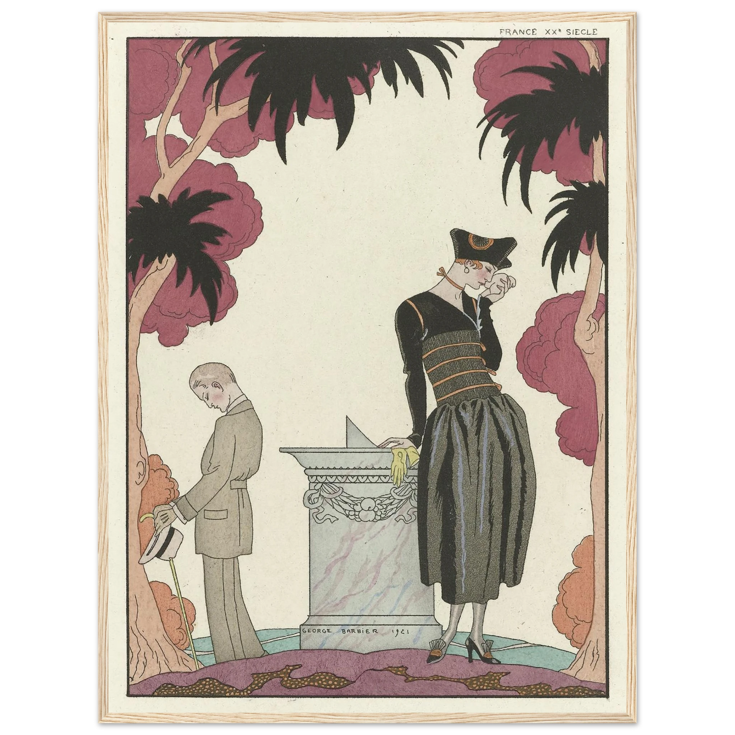 Le Cadran Solaire (1921) Art Print | George Barbier-Quipham Collections