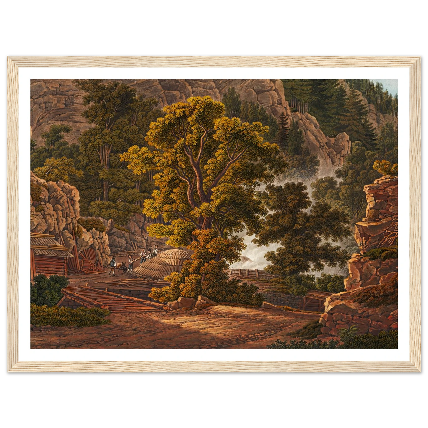 La Charbonniere Art Print | Peter Birmann-Quipham Collections