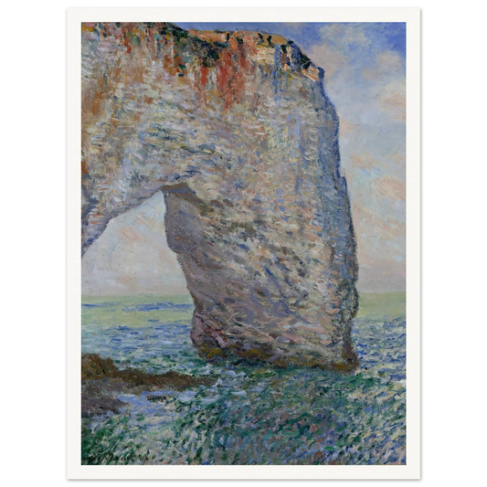 The Manneporte near Étretat (1886) Art Print | Claude Monet-Quipham Collections