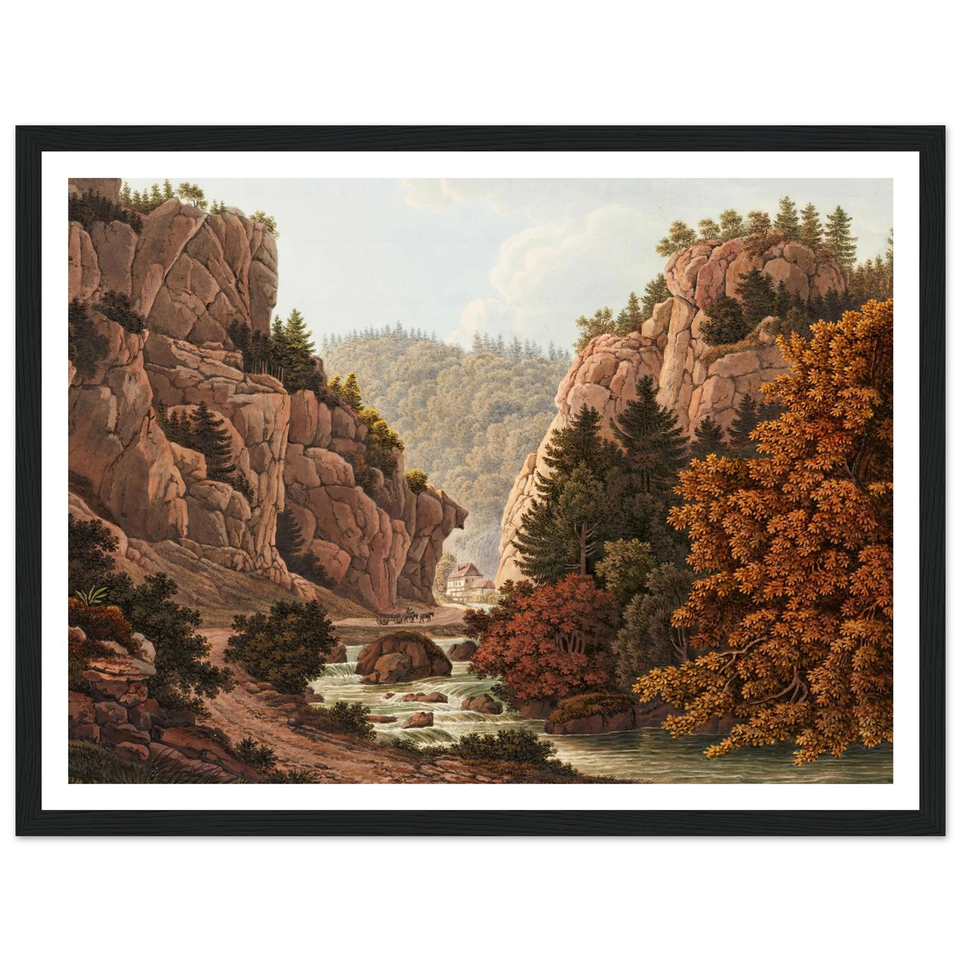 Entrée du Val de Moutier Art Print | Peter Birmann-Quipham Collections
