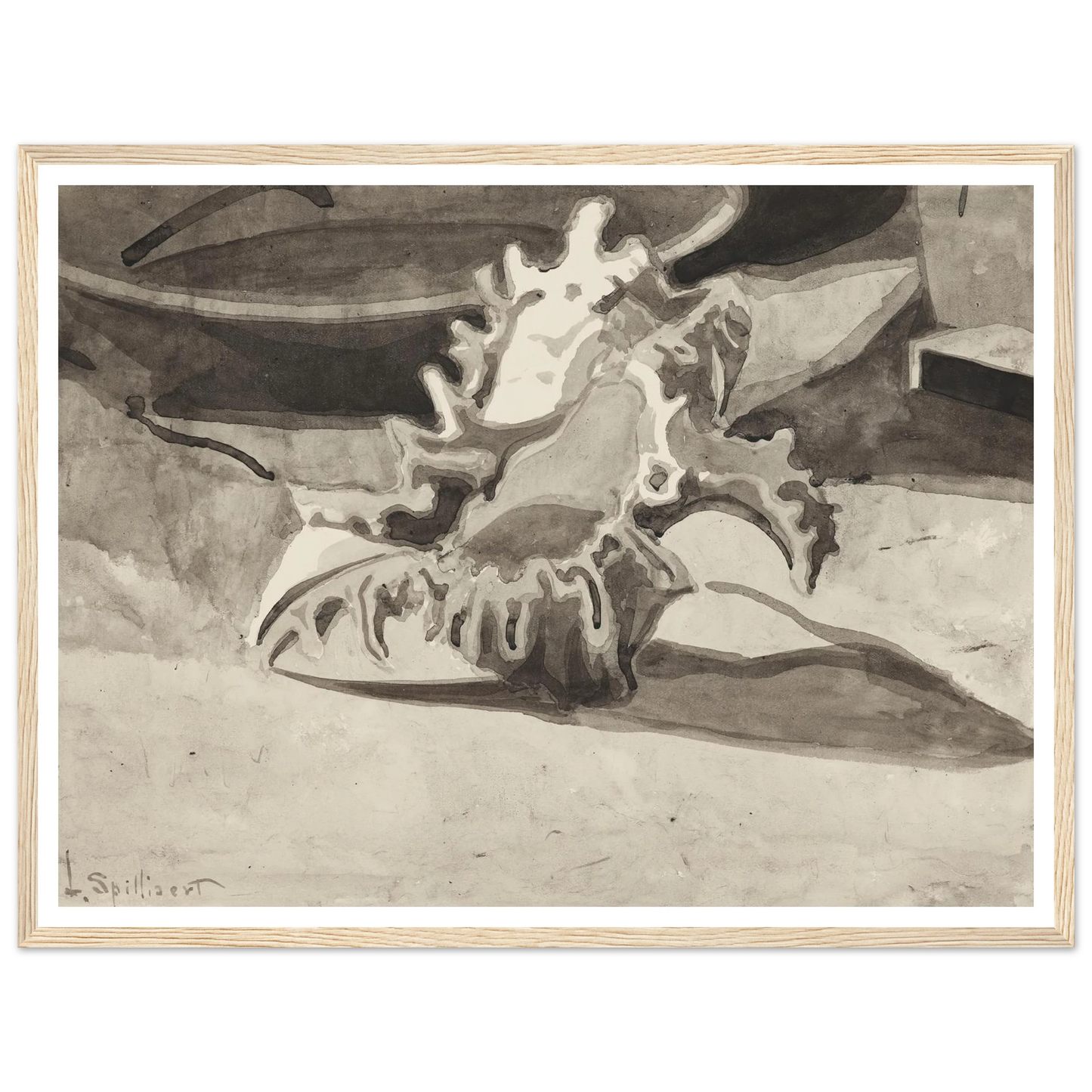Coquillage (1909) Art Print | Leon Spilliaert-Quipham Collections