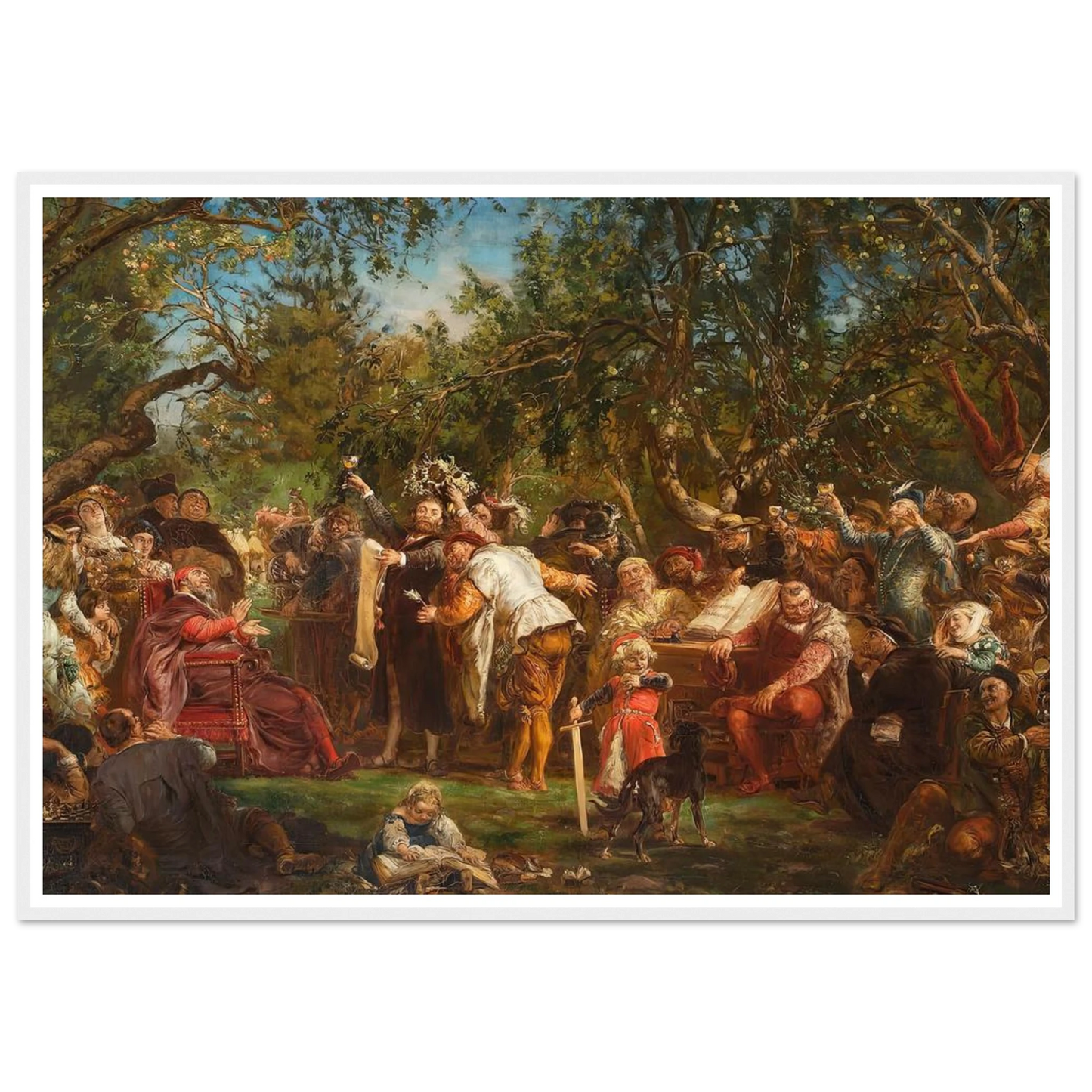 The Babin Republic (1881) Art Print | Jan Matejko-Quipham Collections