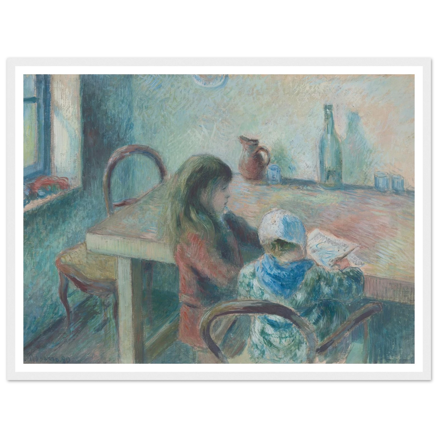 The Children (1880) Art Print | Camille Pissarro-Quipham Collections