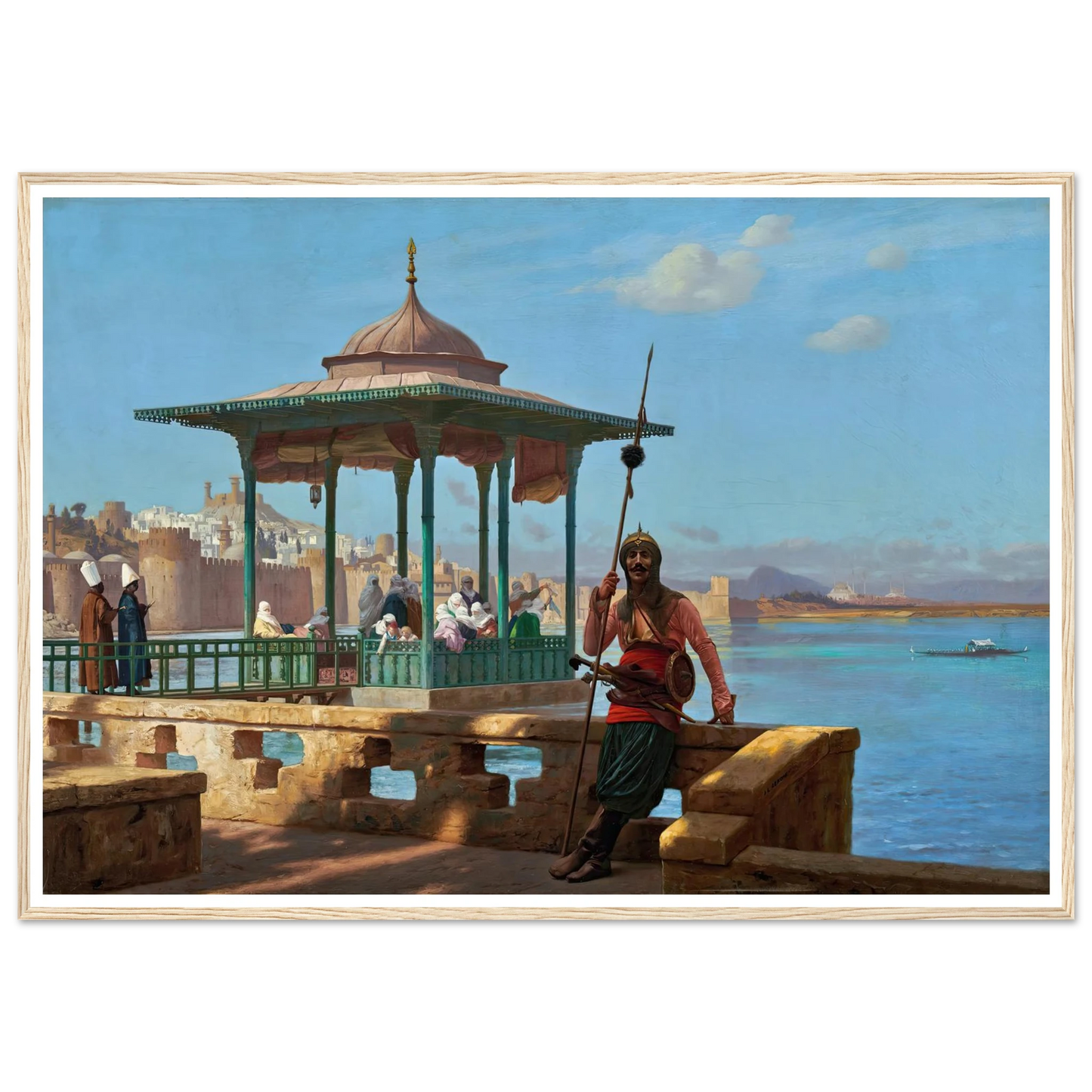 The Harem In The Kiosk Art Print | Jean Leon Gerome-Quipham Collections