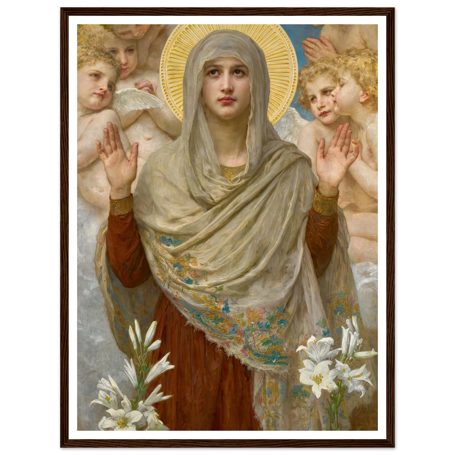 Ora Pro Nobis (1903) Art Print | William Bouguereau-Quipham Collections