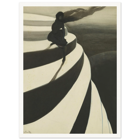 Vertigo (1908) Art Print | Leon Spilliaert-Quipham Collections