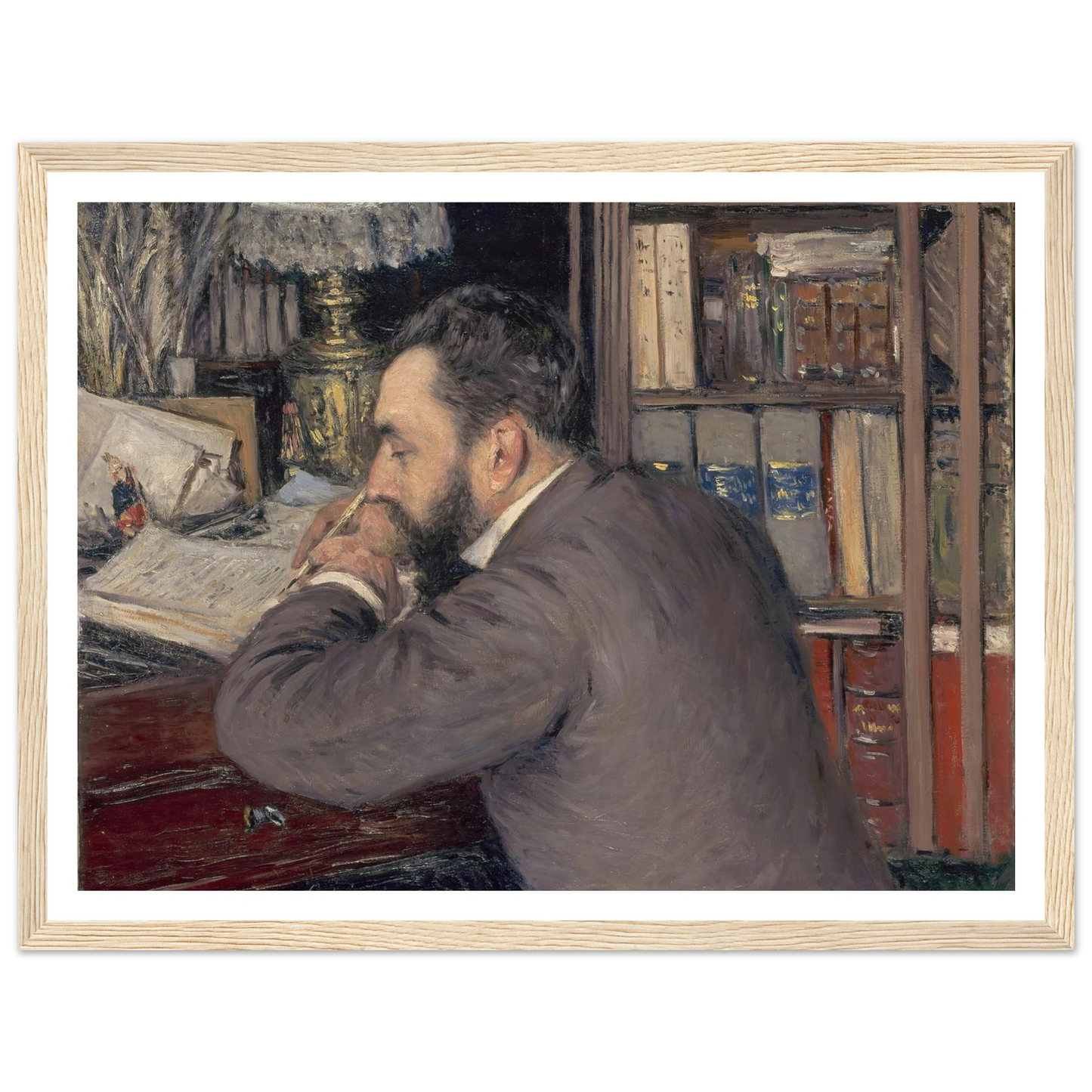 Henri Cordier (1883) Art Print | Gustave Caillebotte-Quipham Collections