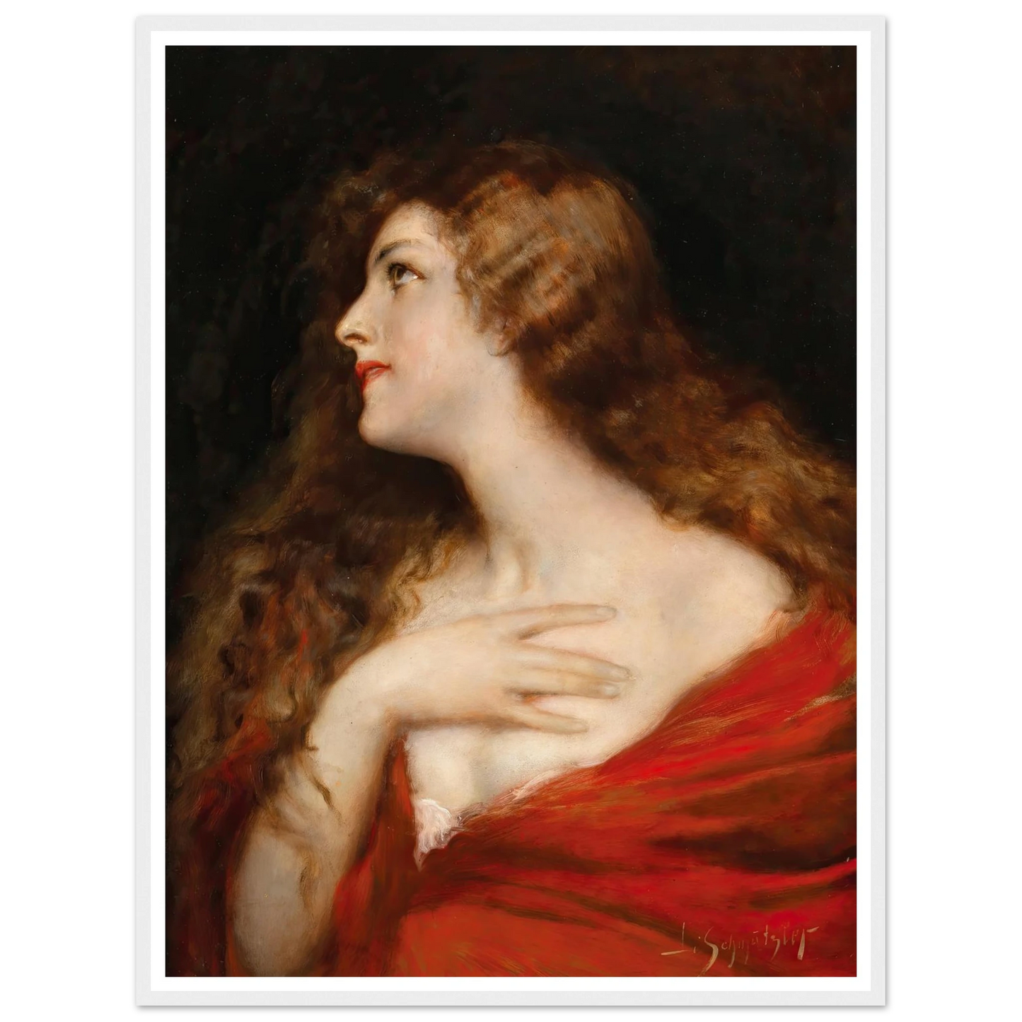 Temptation Art Print | Leopold Schmutzler-Quipham Collections