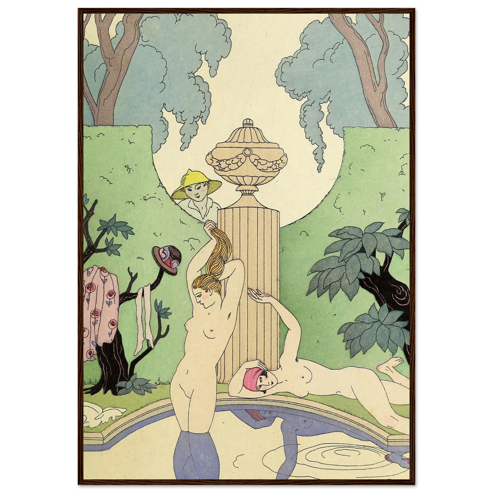 Falbalas et fanfreluches, La Luxure (1925) Art Print | George Barbier-Quipham Collections