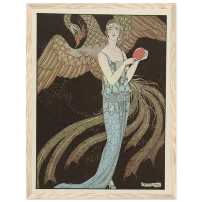 Sortilèges ; Robe du soir, de Beer (1922) Art Print | George Barbier-Quipham Collections
