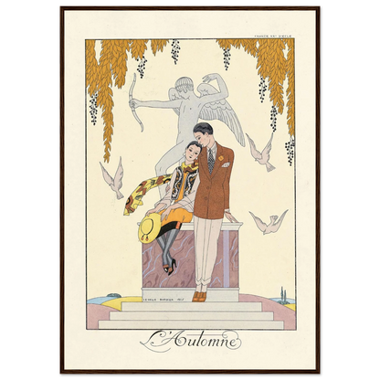 L’Automne (Autumn) (1922–1926) Art Print | George Barbier-Quipham Collections