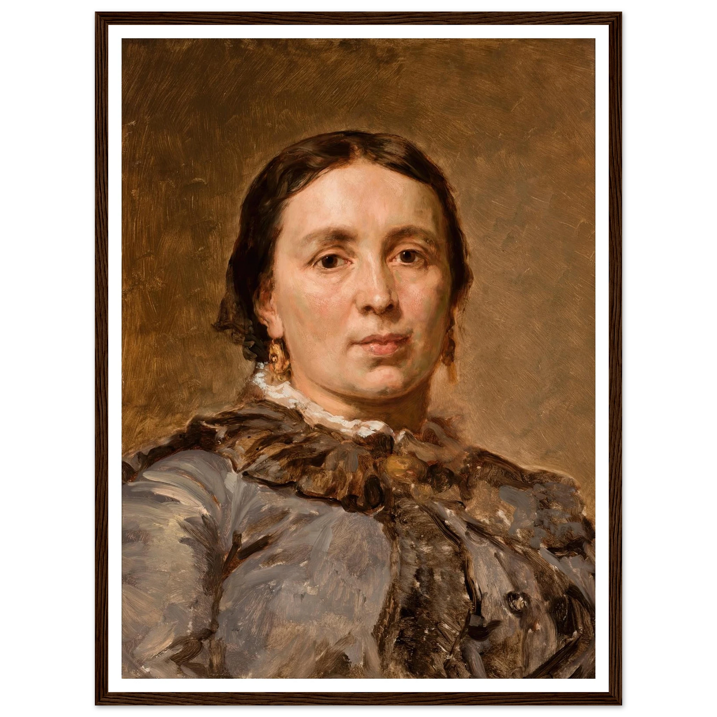 Portrait of Maria née Matejko GoIIchowska (1836-1917) (1882) Art Print | Jan Matejko-Quipham Collections
