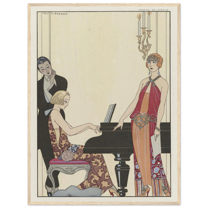 Incantation (1923) Art Print | George Barbier-Quipham Collections