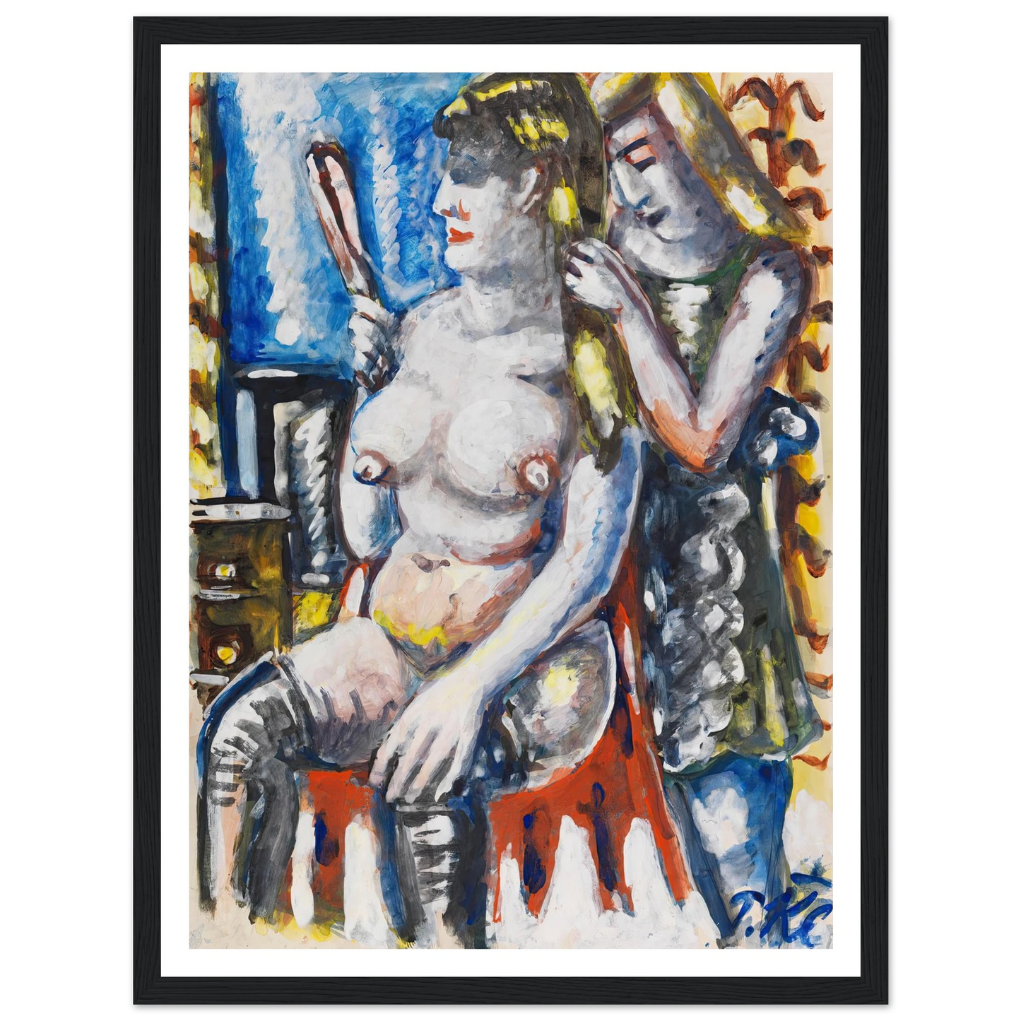 Garderobe (1947) Art Print | Paul Kleinschmidt-Quipham Collections