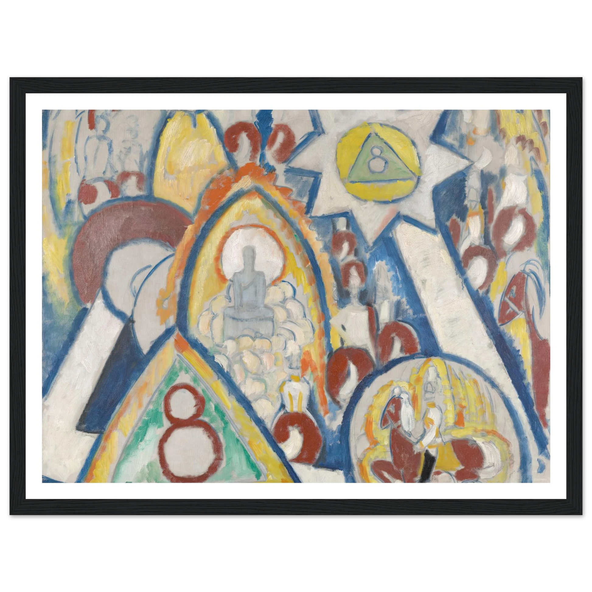 Portrait of Berlin (1913) Art Print | Marsden Hartley-Quipham Collections