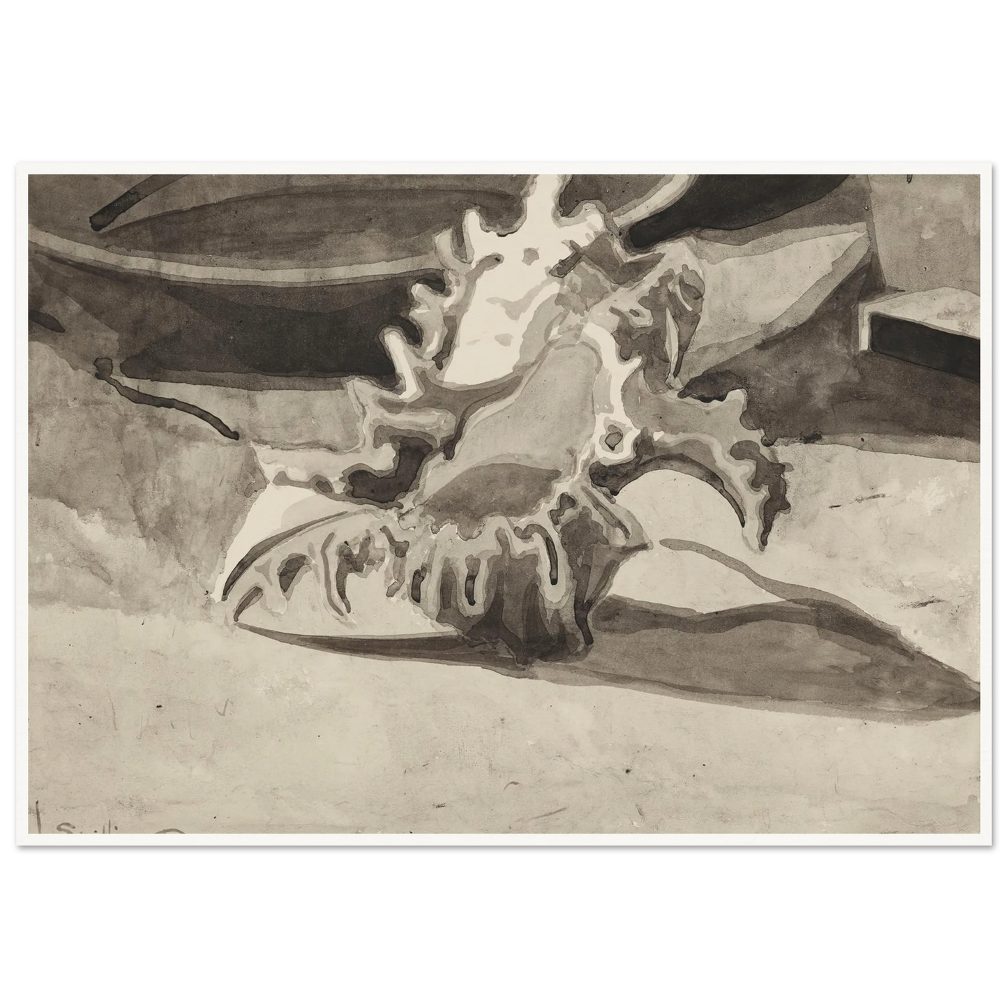 Coquillage (1909) Art Print | Leon Spilliaert-Quipham Collections