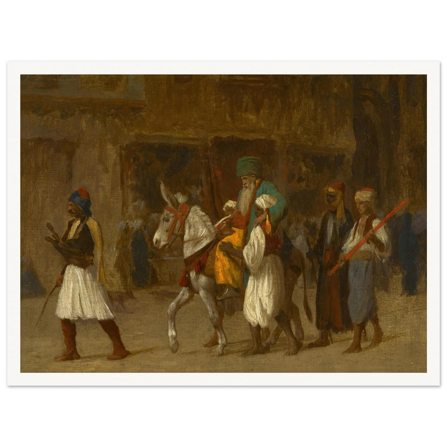 The Elders’ Procession Art Print | Jean Leon Gerome-Quipham Collections