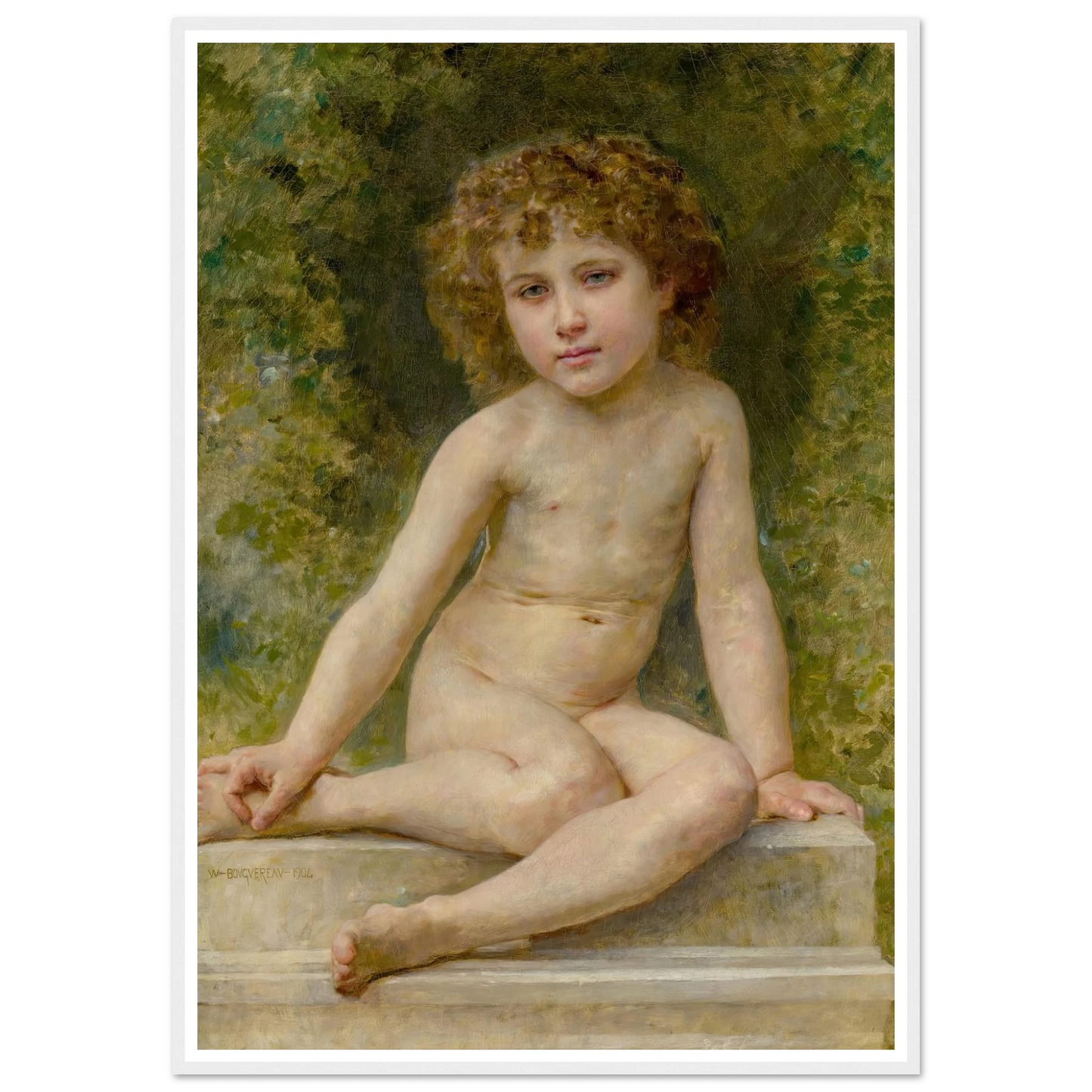L’amour Au Repos (1904) Art Print | William Bouguereau-Quipham Collections