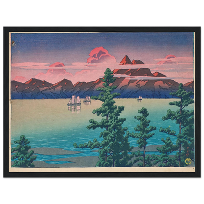 Hizen, Mount Unzen (1927) Art Print | Kawase Hasui-Quipham Collections