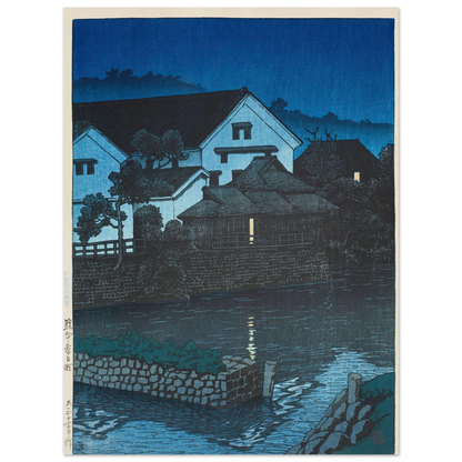 Kasuga-cho, Kumamoto (1922) Art Print | Kawase Hasui-Quipham Collections