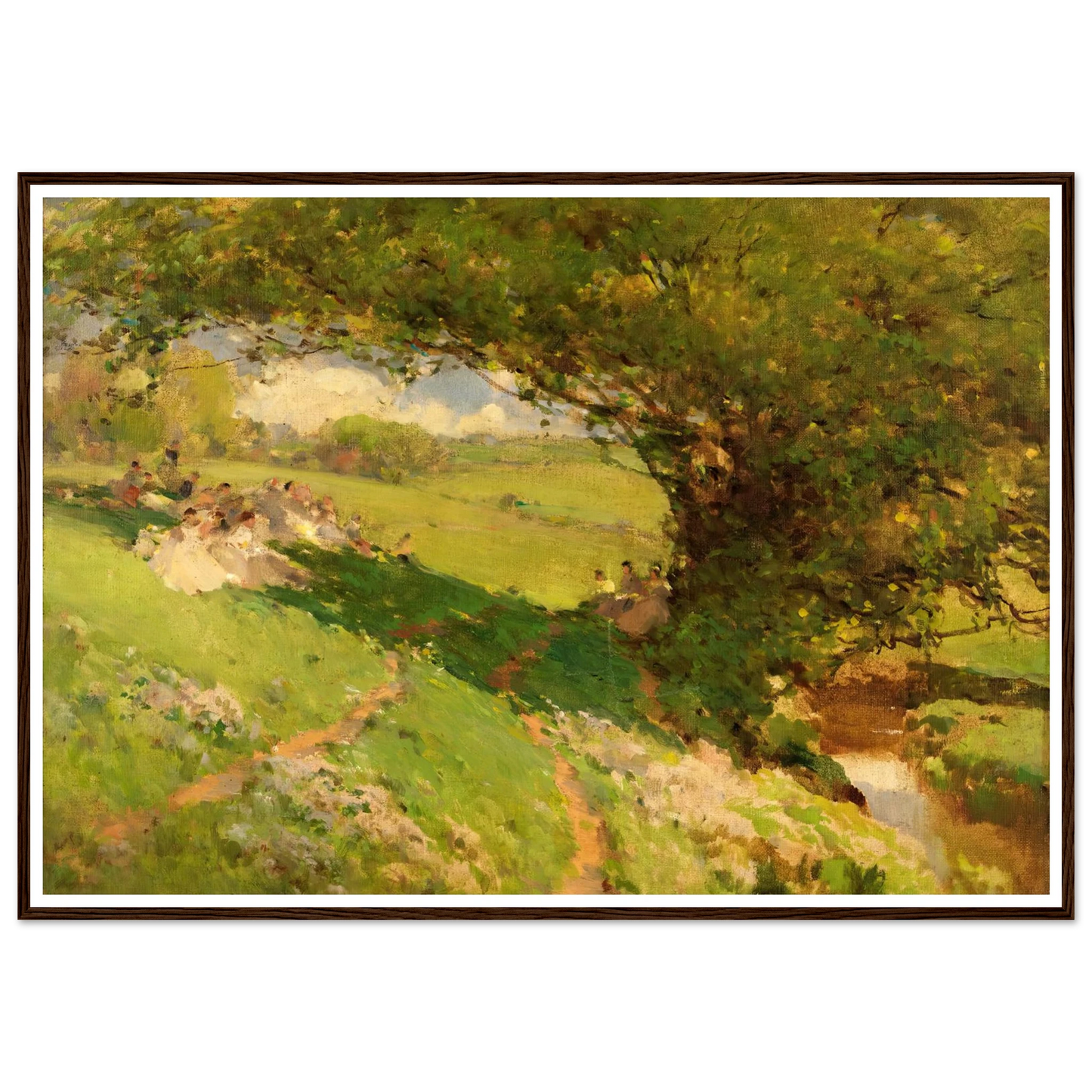 The Wanderlusters’ Rest (1915) Art Print | William Henry Holmes-Quipham Collections