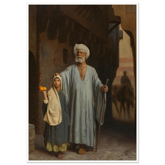 The Helping Hand Art Print | Jean Leon Gerome-Quipham Collections