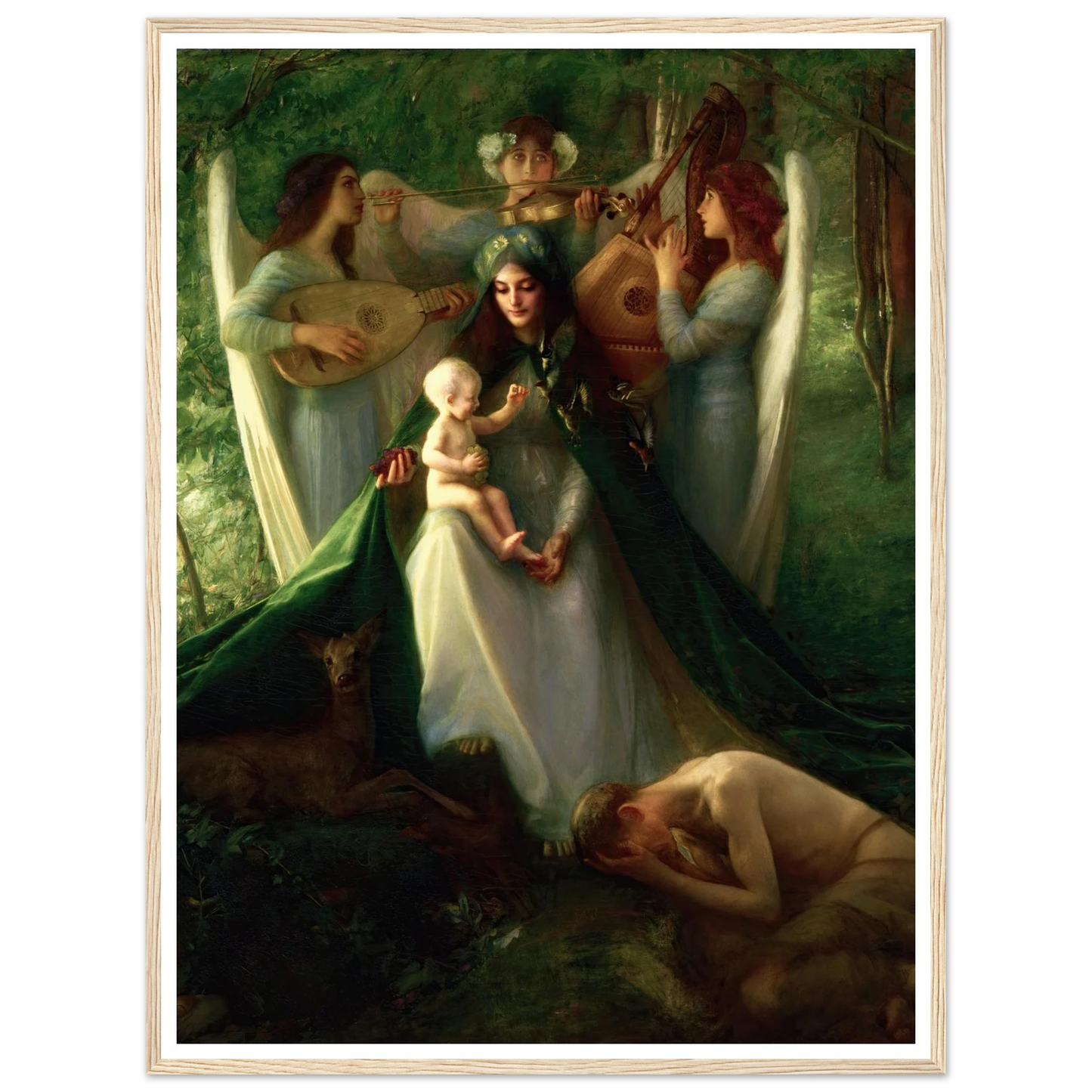 Consolatrix Afflictorium (1899) Art Print | Pascal Adolphe Jean Dagnan Bouveret-Quipham Collections