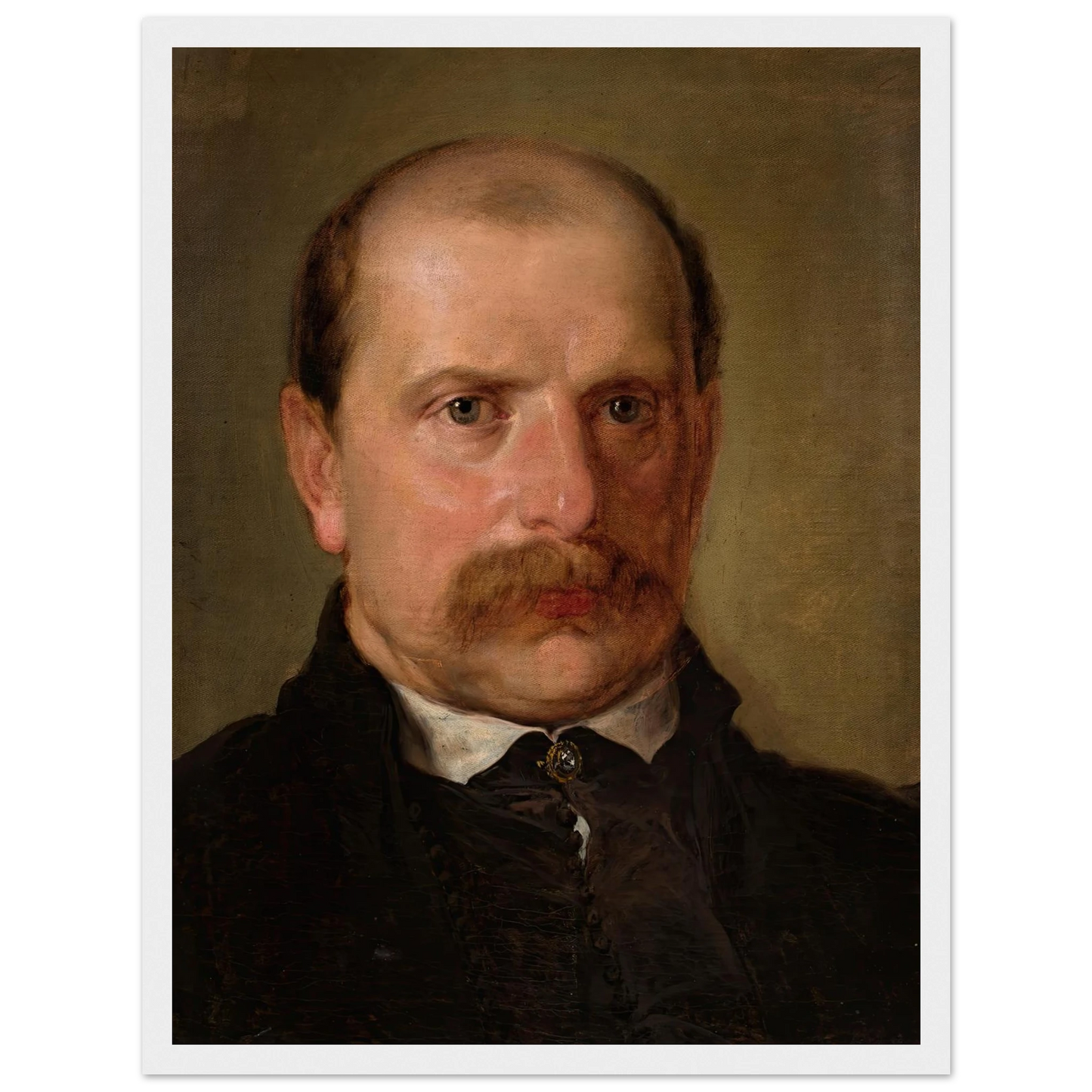 Portrait of Kazimierz Stankiewicz (1857) Art Print | Jan Matejko-Quipham Collections