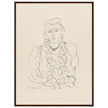 Sitzende Frau (1936) Art Print | Henri Matisse-Quipham Collections