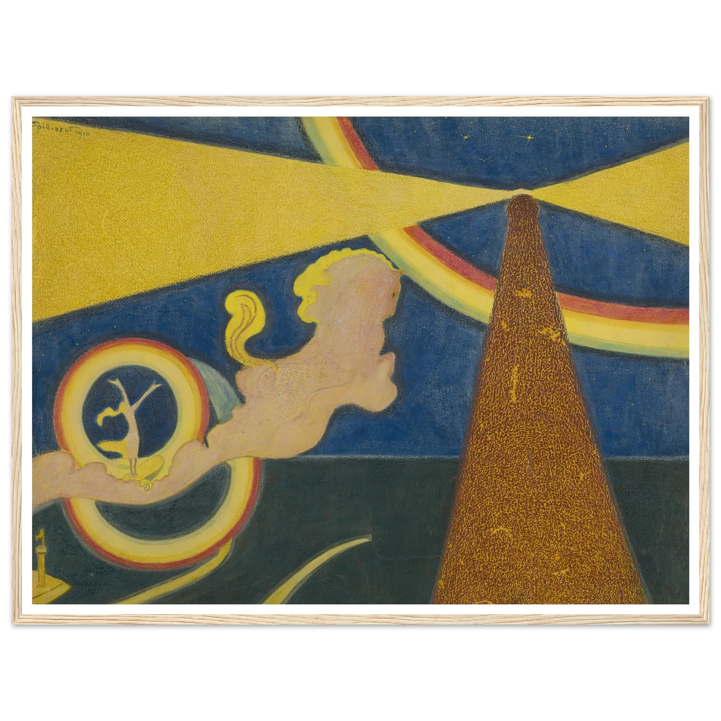 De vuurtoren (1910) Art Print | Leon Spilliaert-Quipham Collections