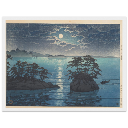 Matsushima Futagojima (Futago Island, Matsushima) (1933) Art Print | Kawase Hasui-Quipham Collections