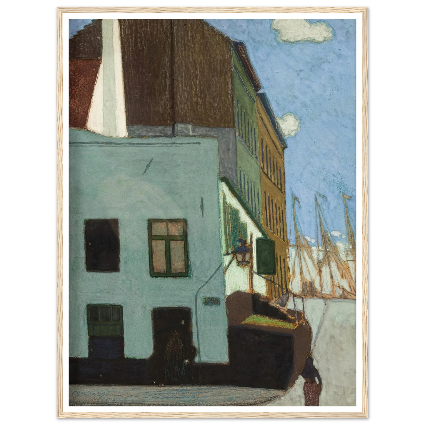 De Preekstoel, Ostende (circa 1911-1913) Art Print | Leon Spilliaert-Quipham Collections