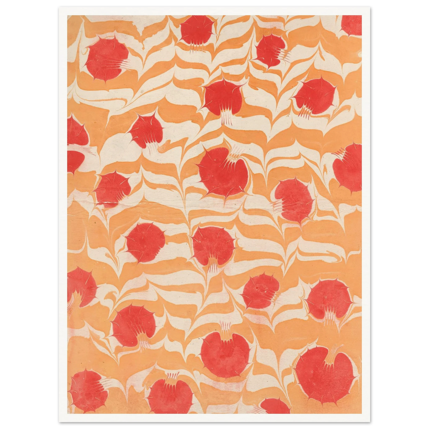 Marmorpapier (1900 - 1921) Art Print | Franz Weisse-Quipham Collections