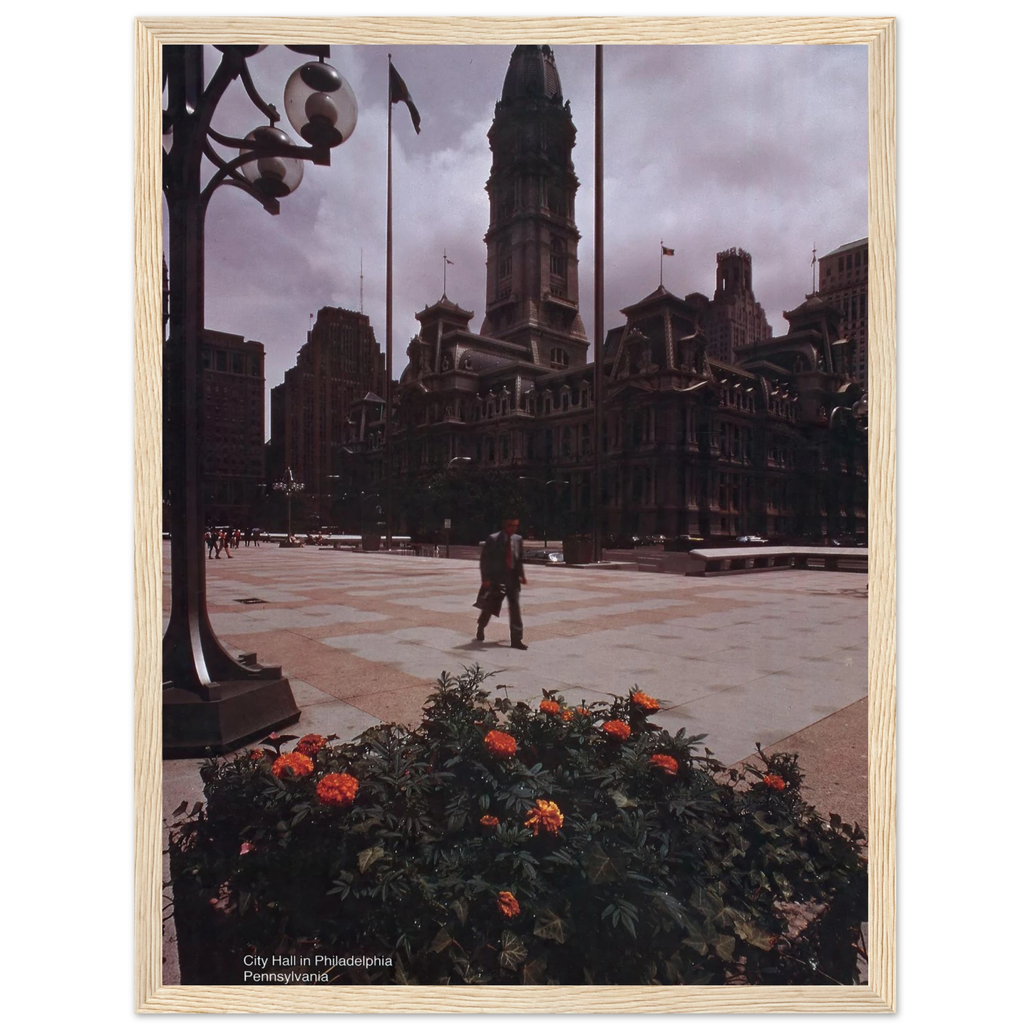 Scenically Yours, City Hall in Philadelphia, Pennsylvania Art Print | US Information Agency-Quipham Collections