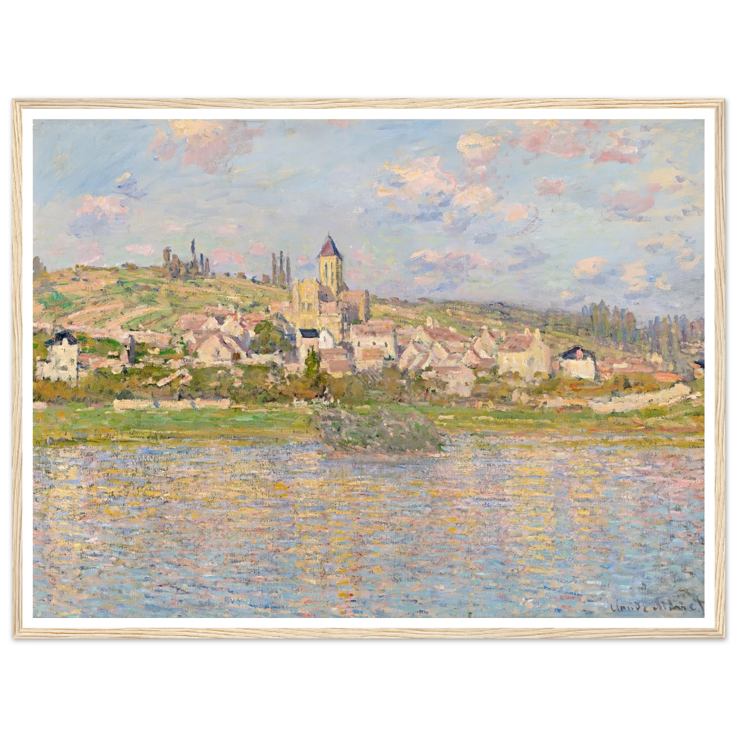 Vétheuil Art Print | Claude Monet-Quipham Collections
