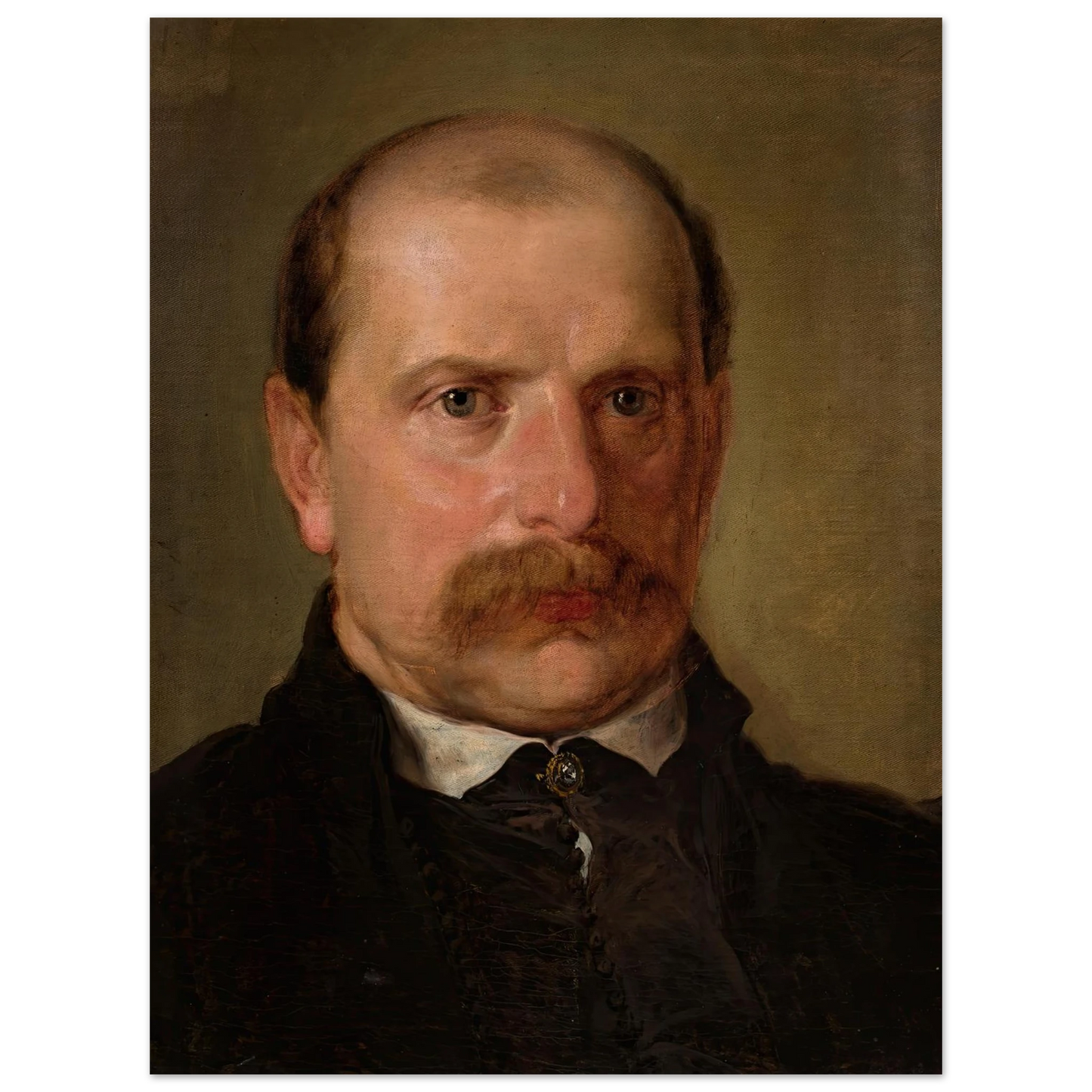 Portrait of Kazimierz Stankiewicz (1857) Art Print | Jan Matejko-Quipham Collections
