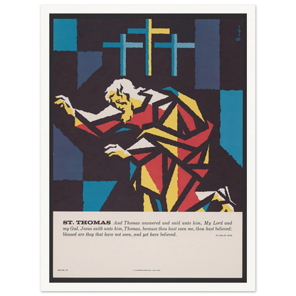 St. Thomas (1962) Art Print | Joseph Binder-Quipham Collections
