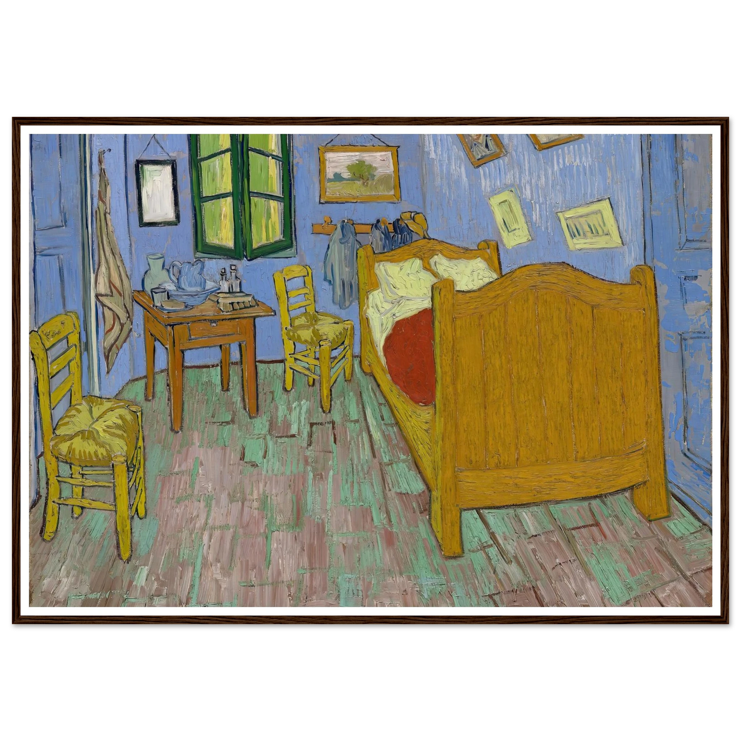 The Bedroom (1889) Art Print | Vincent van Gogh-Quipham Collections