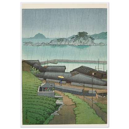 Mirozu, Wakayama Prefecture (1950) Art Print | Kawase Hasui-Quipham Collections
