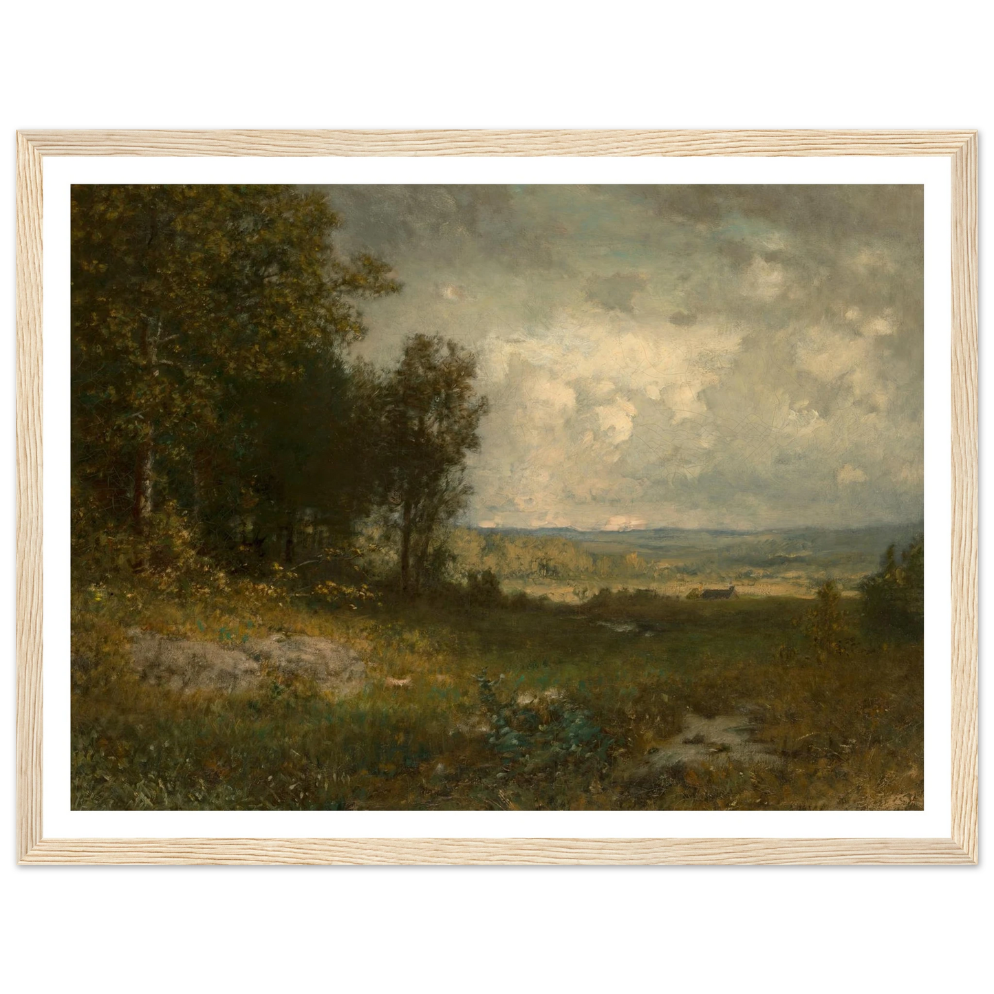 End of Summer (circa 1880-1892) Art Print | Alexander Helwig Wyant-Quipham Collections