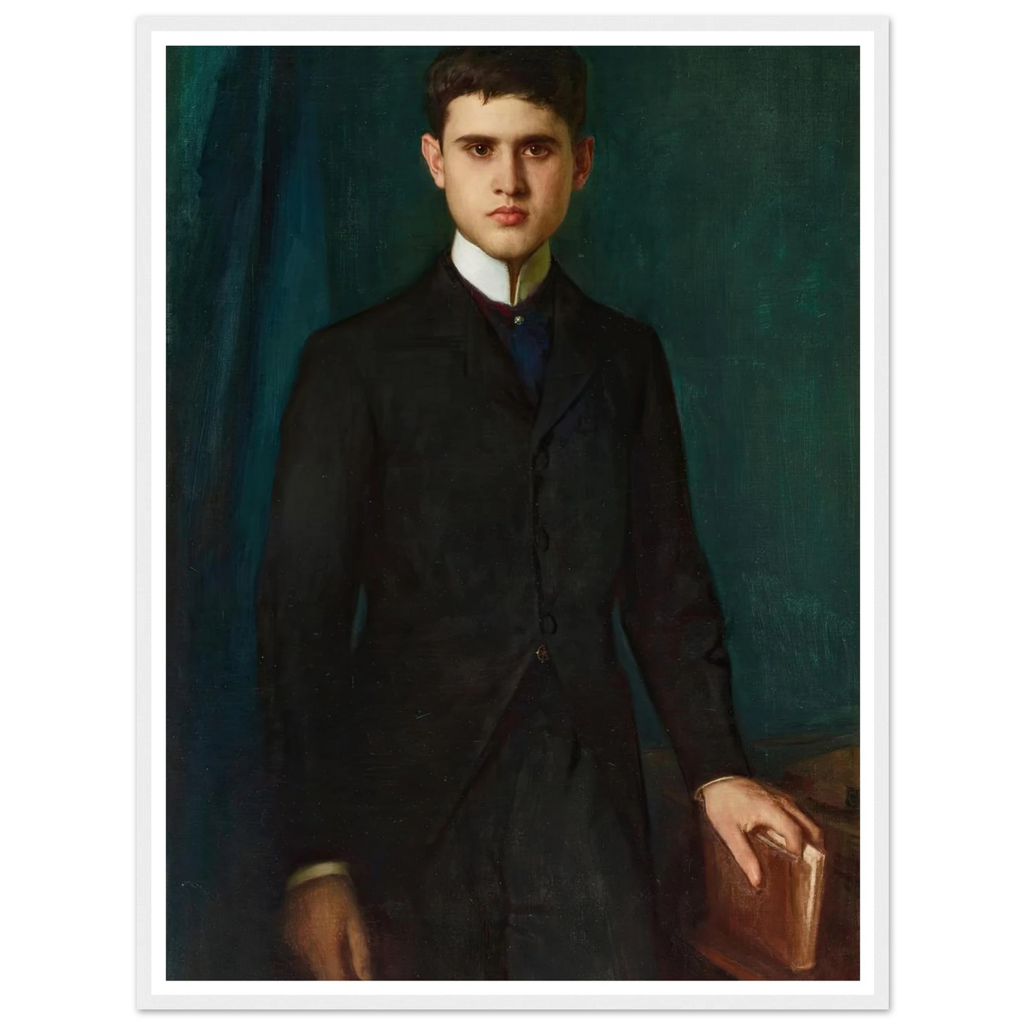 Portrait of Joannes de Stuers at 20 years old (1897) Art Print | Pascal Adolphe Jean Dagnan Bouveret-Quipham Collections