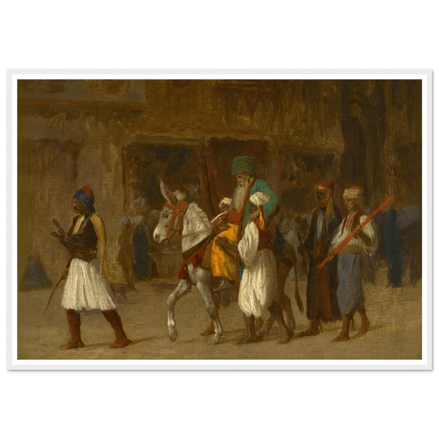 The Elders’ Procession Art Print | Jean Leon Gerome-Quipham Collections